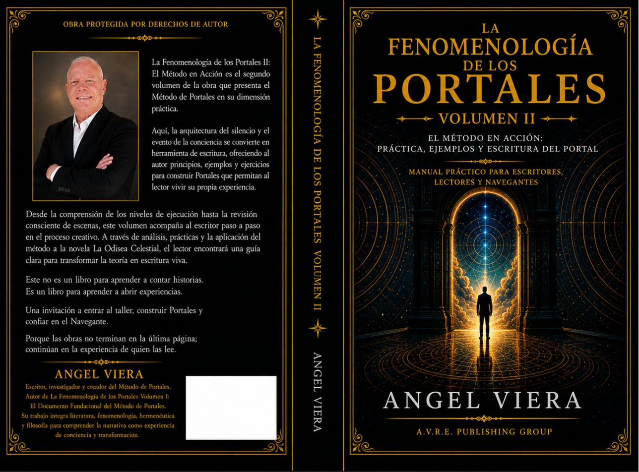 Portada completa de La Fenomenología de los Portales, Volumen II